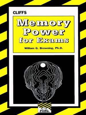 cover image of CliffsTestPrep Memory Power For Exams